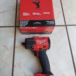 New Milwaukee FUEL 1/2" Mid-Torque Impact Wrench M18 w/ Friction Ring - Tool Only 