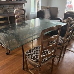 2 Glass Table