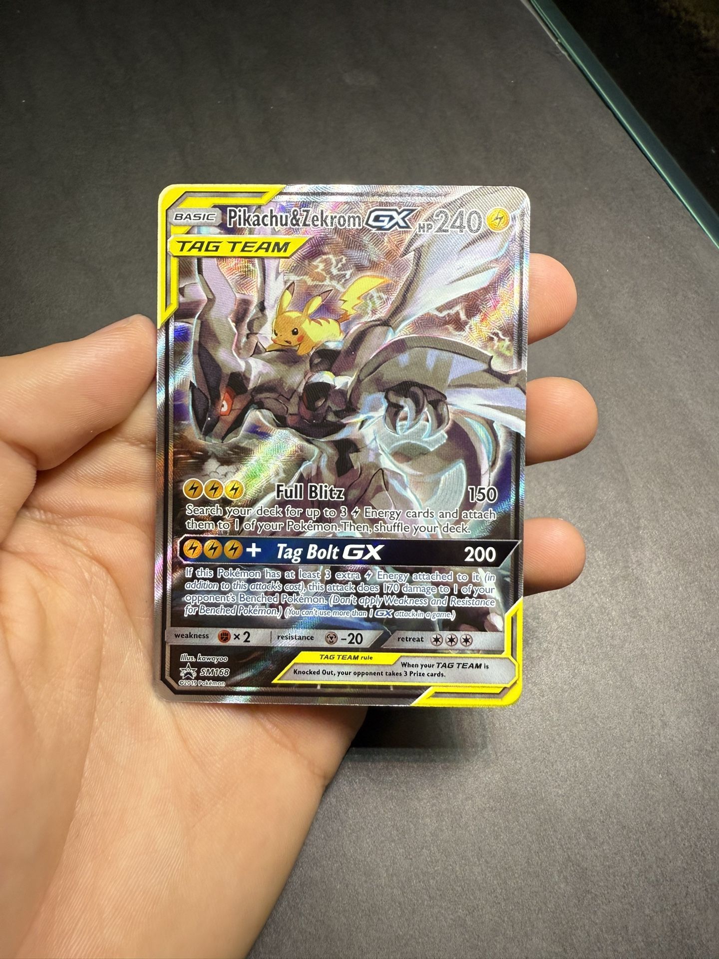 Pikachu& Zekrom Gx