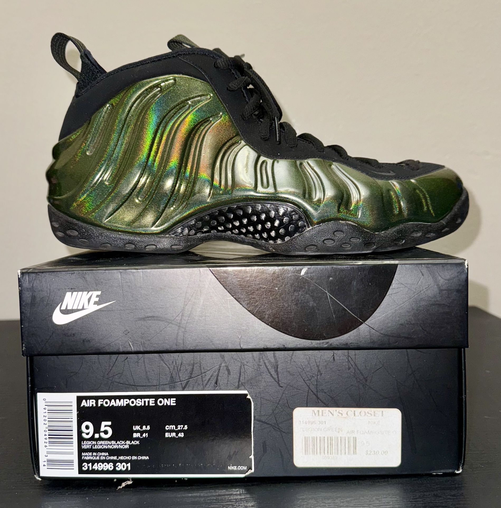 Nike Air Foamposite One Legion Green for Sale in Pinellas Park FL OfferUp