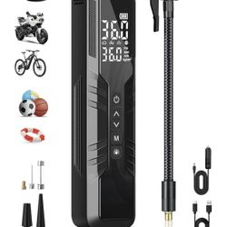 Automatic Compressor Tire Inflator 150PSI Wireless Smart Air Pump Portable Car