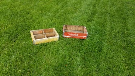 Vintage Coca-Cola crates