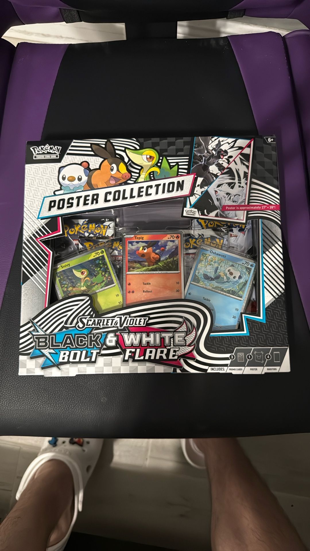 Pokémon Black Bolt & White Flare Poster Collection