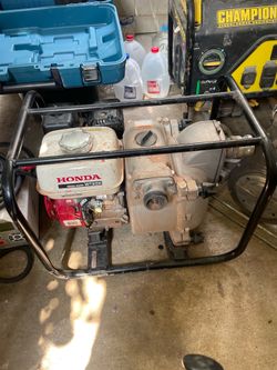 Honda WT20x trash pump
