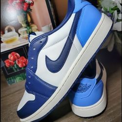 JORDAN 1 LOW OG 'OBSIDIAN UNC' (2 SIZES AVAILABLE)