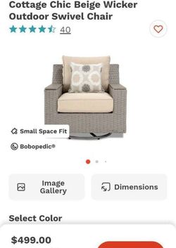 🆕✅ Costco quality patio furniture one chair retails $500 alone top quality Sunbrella quality patio swivel rocking chairs brand new in the box 🆕☑️✅