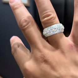 VVS Moissanite Ring Size 9 