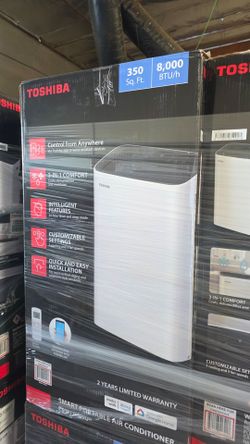 8000 BTU Toshiba portable air conditioner