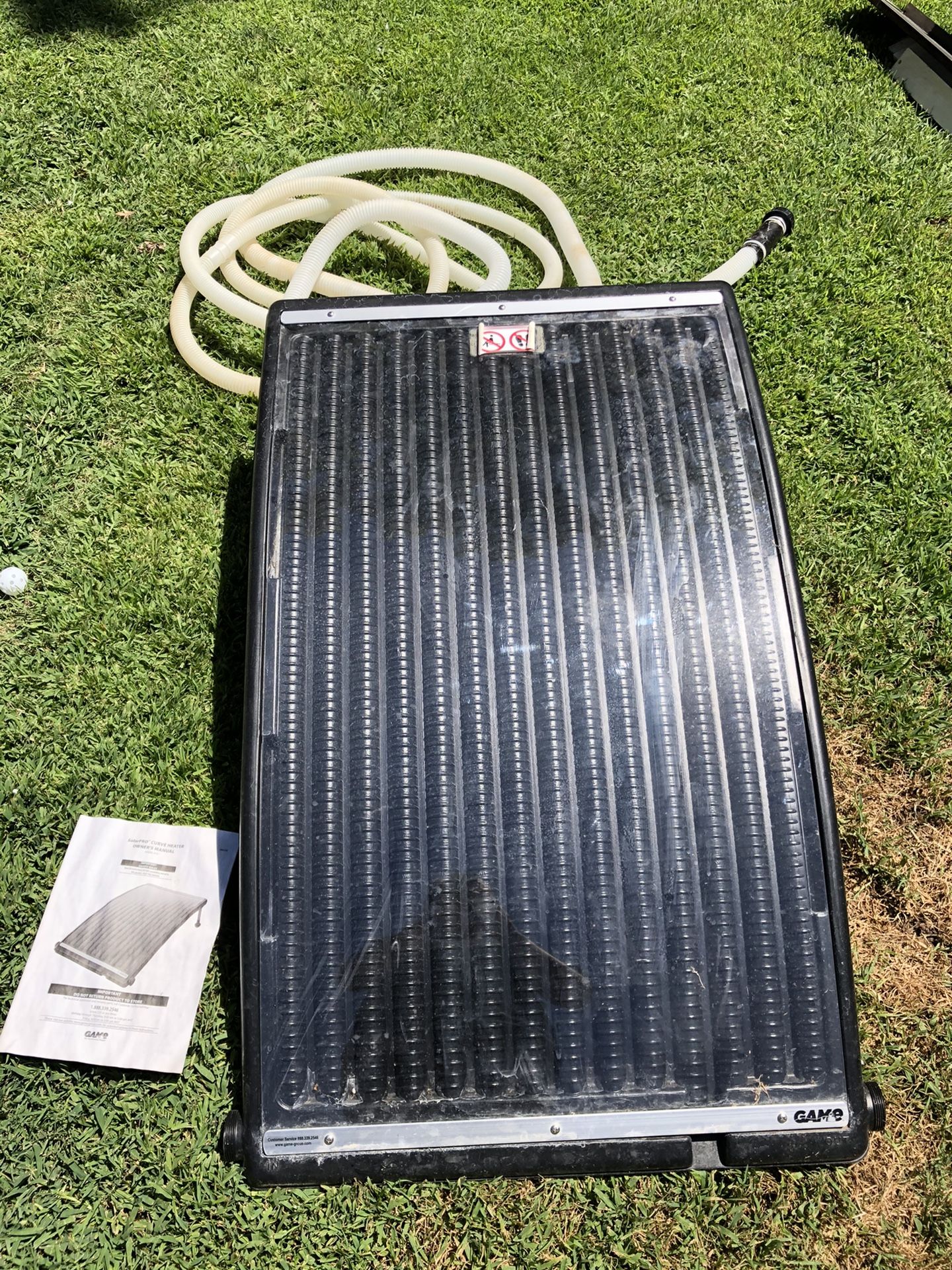 Solar pro curve pool heater