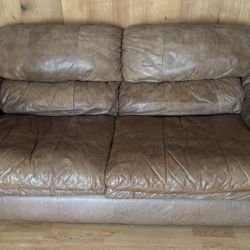 Leather Sofa  For FREE