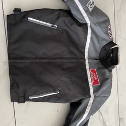 Kids Bike Jacket With Back And Arm Padding For Dirt Biking Or Motorcycle