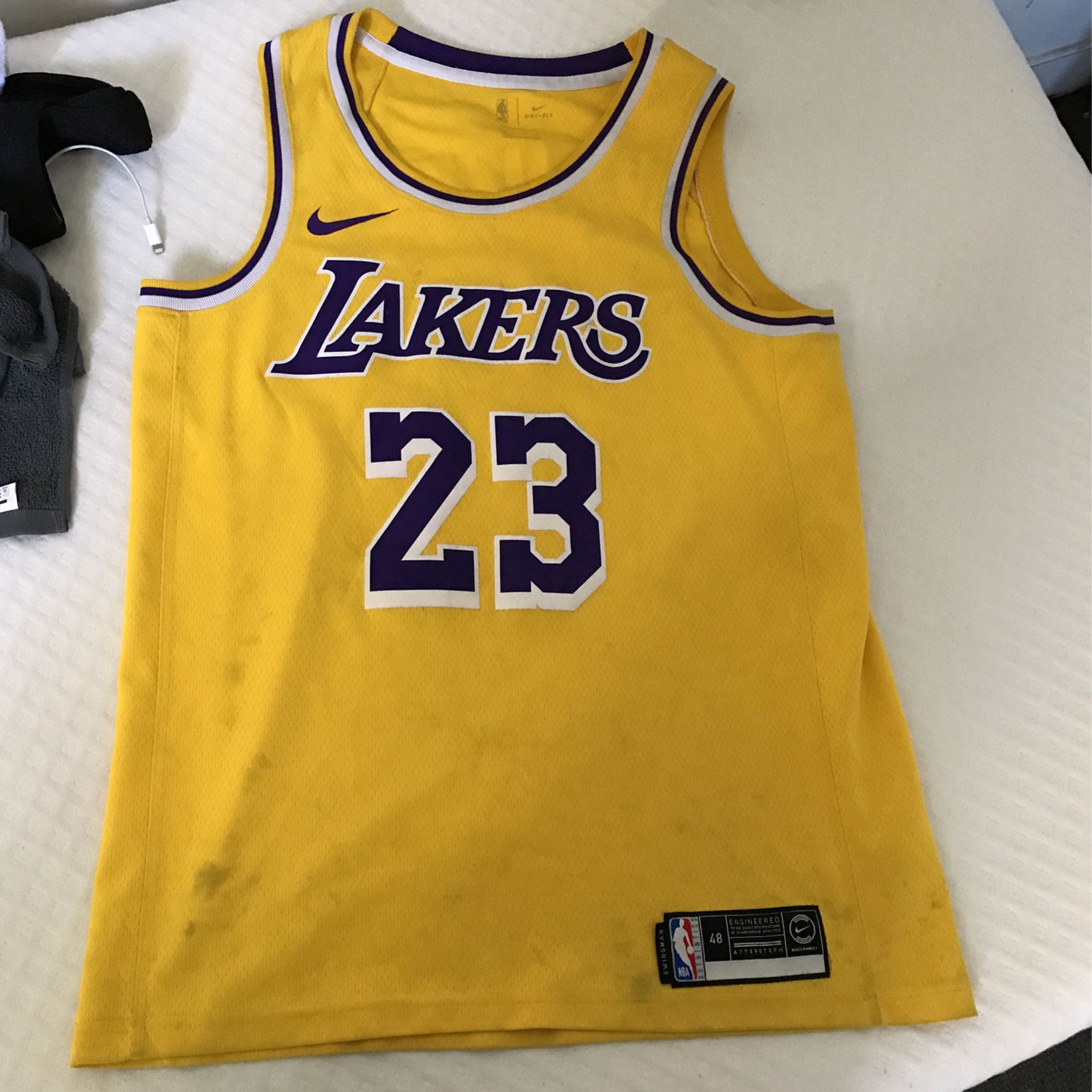 Lebron James Lakers Jersey Large