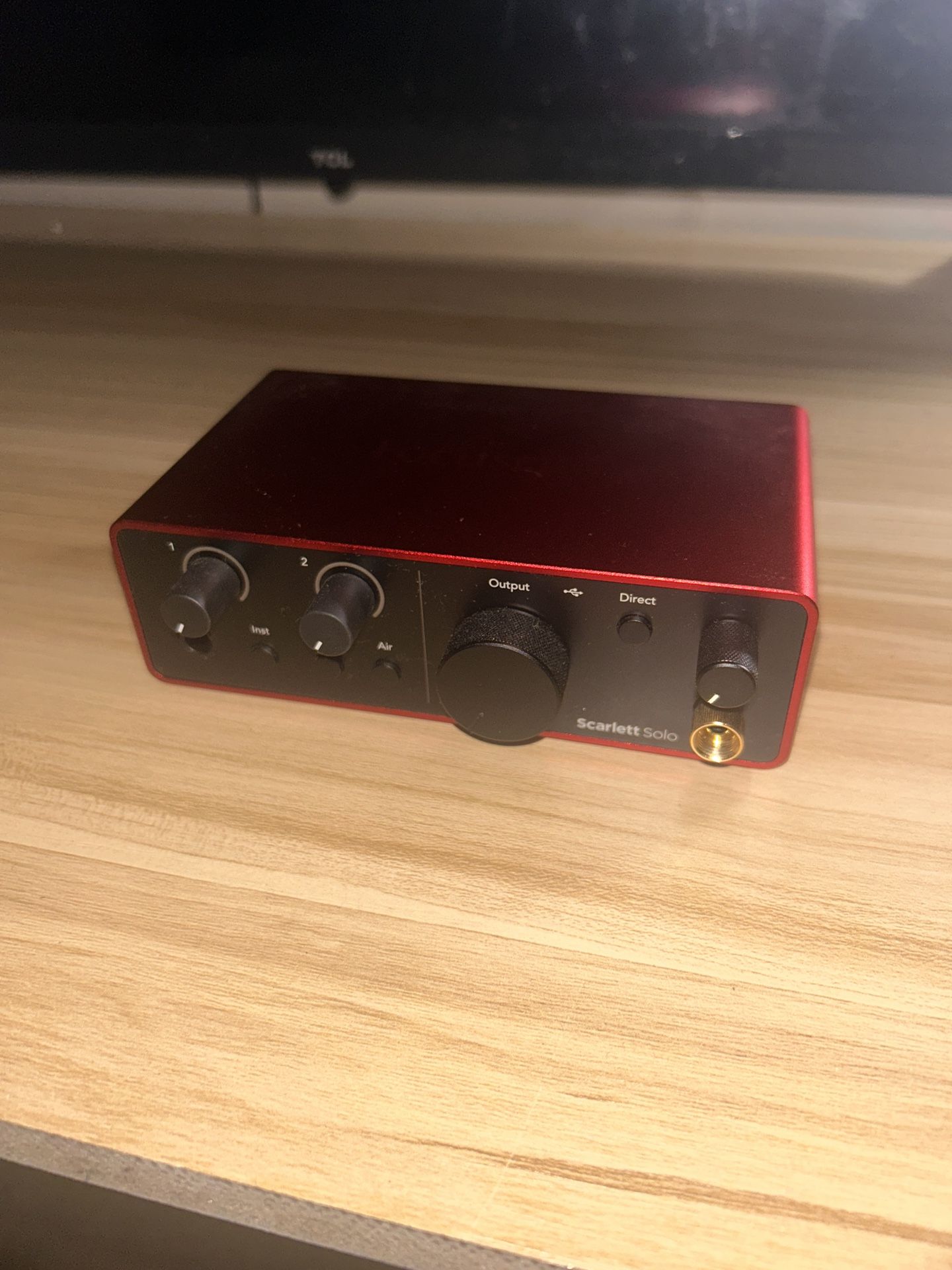 scarlett solo gen 4 Audio Interface