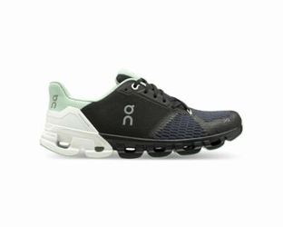 On Running Cloudswift black & aqua green sneakers size 8.5