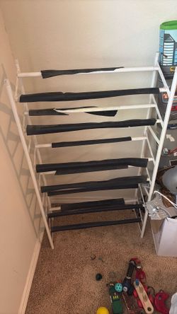 Large shoe shelf