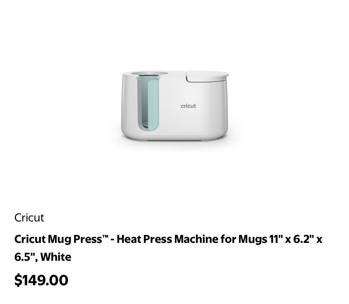 Cricut Mug Press 