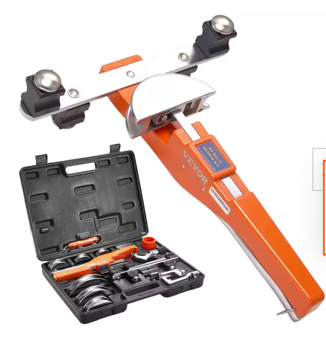   Vector Ratcheting Pipe Bender 1/4 in. to 7/8 in