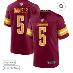 NEW Jayden Daniels On Field Player Jersey Size Small 