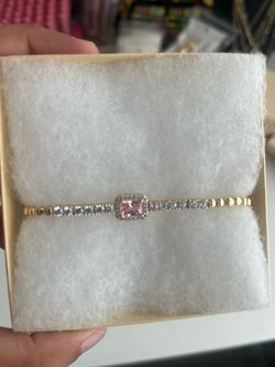 Gold-plated bracelet