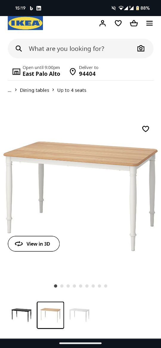 IKEA Danderyd Dining table