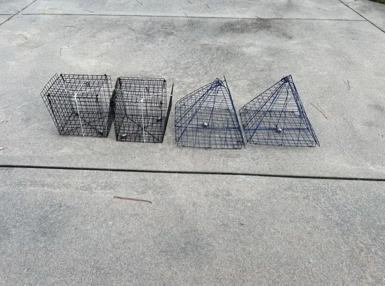 Set of 4 New Crab Traps, Used one time and In new condition.
