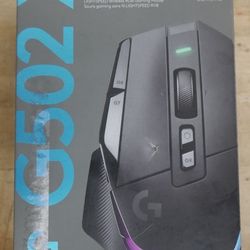 Logitech G502 X PLUS Lightspeed Wireless Gaming Mouse - Black -New.