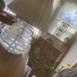 Lucite Table Lamp