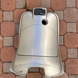 Vespa lx150 glove box storage fairing compartment top box silver