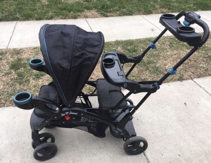 Sit and stand stroller