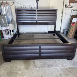 Bed frame king size