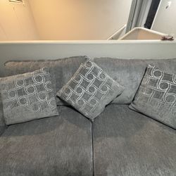 Sofa and ottoman 
