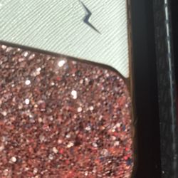 iPhone 11 Pro Max Bling Phone Case Rose God Sparkle & White