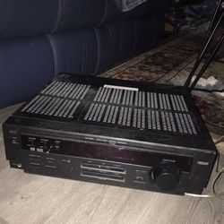 JVC Stereo Receiver With 6 Speakers