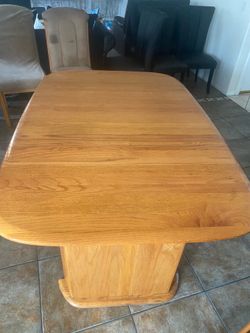 Dining table set 6 chairs
