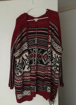Red cardigan (small)