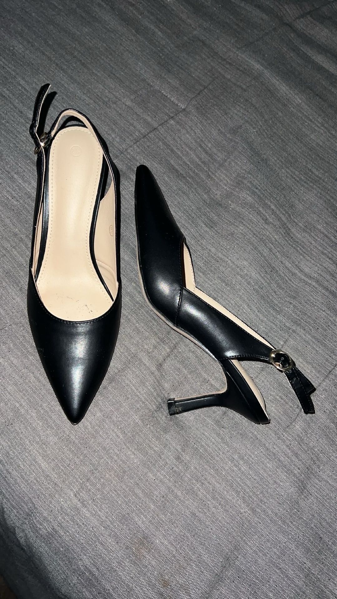 Pointy Heels Black 