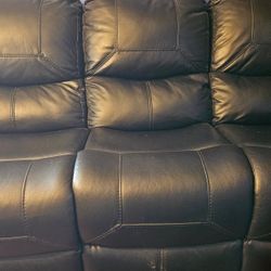 Reclining Sofa With Lsd Lights