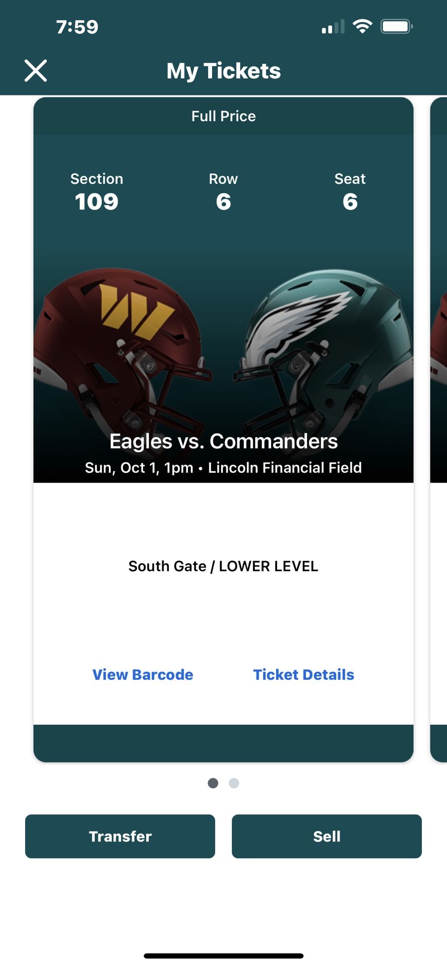 Eagles Tickets For Sale! 