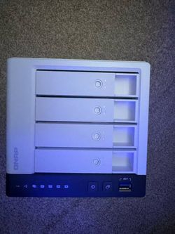 **QNAP TS-433 4-Bay NAS (White) - $360**