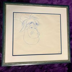 Elliott From Pete's Dragon Walt Disney 1977 Production Drawing