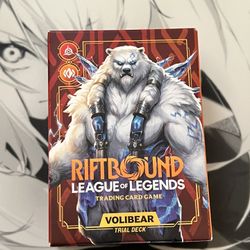Riftbound Pre-Release (sealed) Trial Sample Deck volibear