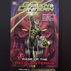 Green Lantern Blackest Night Prelude Graphic Novel