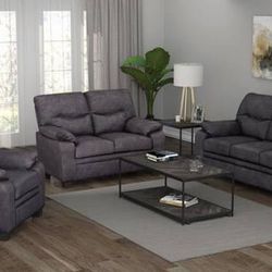 Microfiber Covered Sofa!! Great Price! High Durability!
