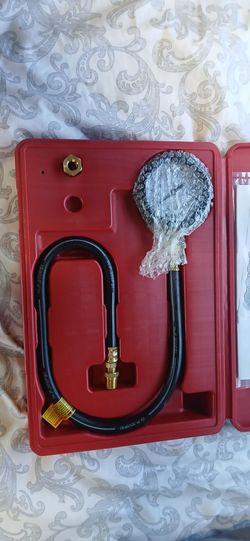 Engine oíl pressure tester