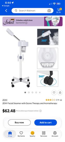 New facial steamer