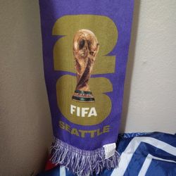2026 SEATTLE FIFA WORLD CUP SCARF... Yes it's available 