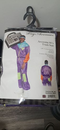 Leg Avenue Awesome 80s Track Suit Costume