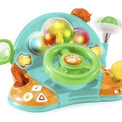 Bright Starts Lights & Colors Driver Learning Toy with Melodies for Babies and Toddlers