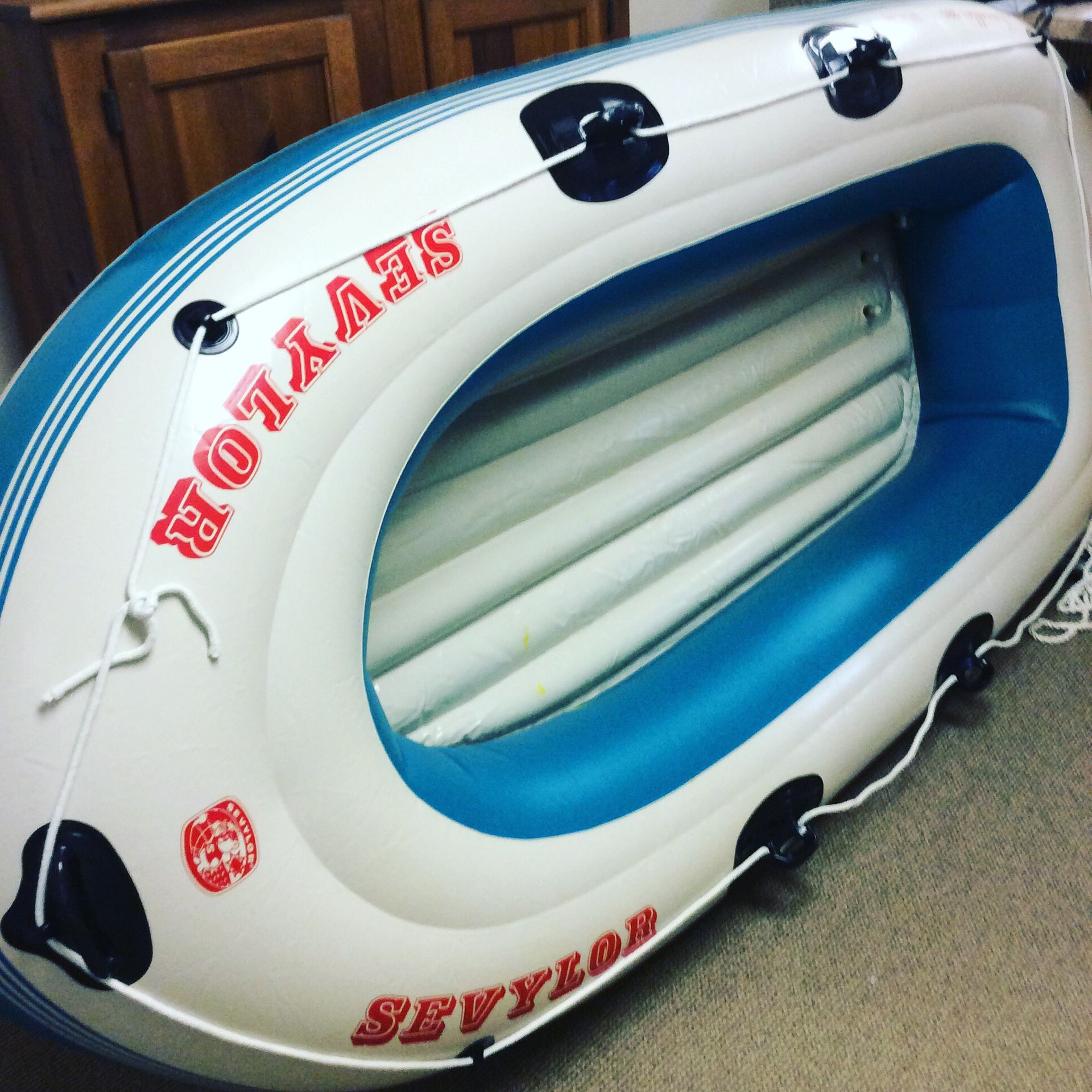 Sevylor inflatable dingy boat 4 people Traveller 280