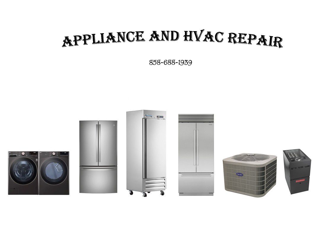 San Diego and North County Appliance Repair 